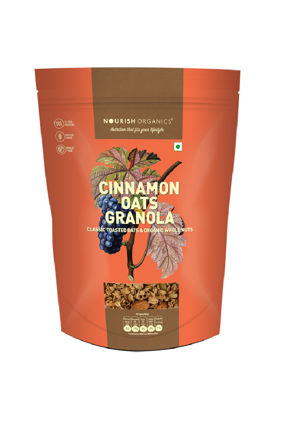 Cinnamon Oats Granola
